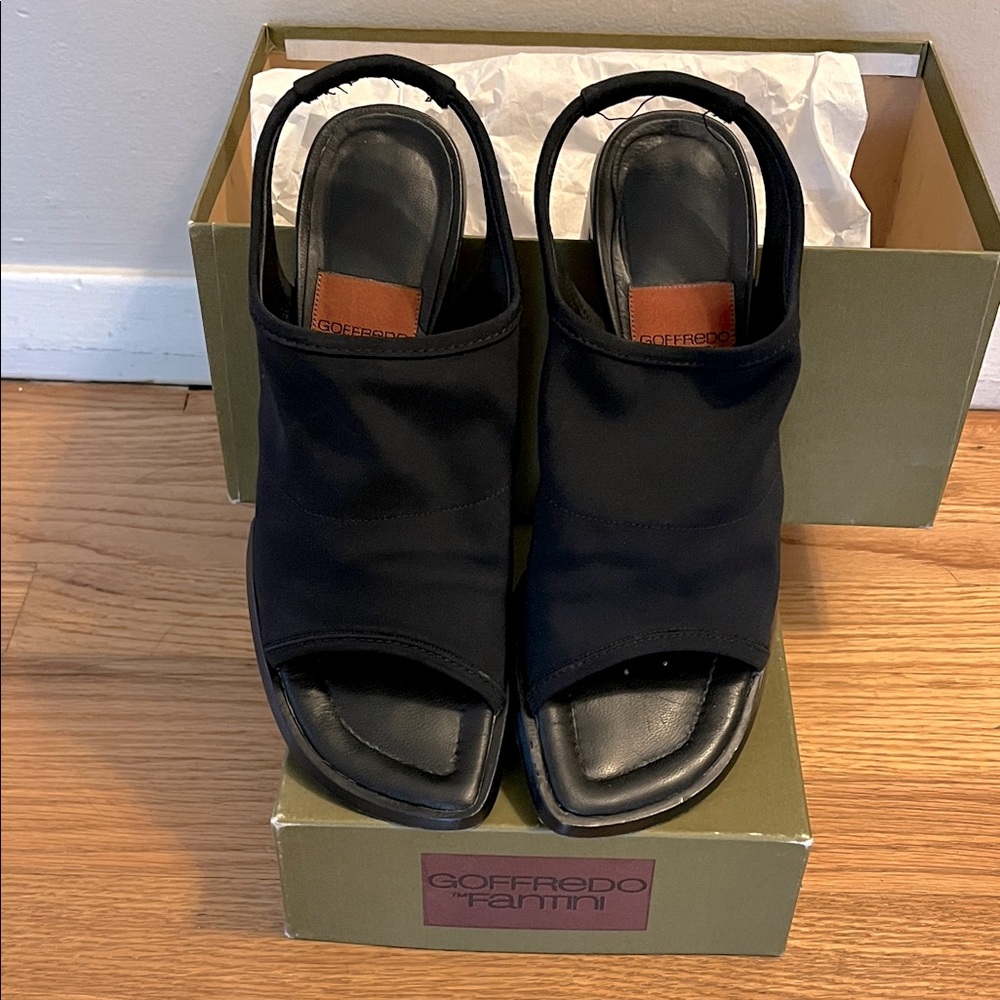 Goffredo Fantini Open Toe Shoes